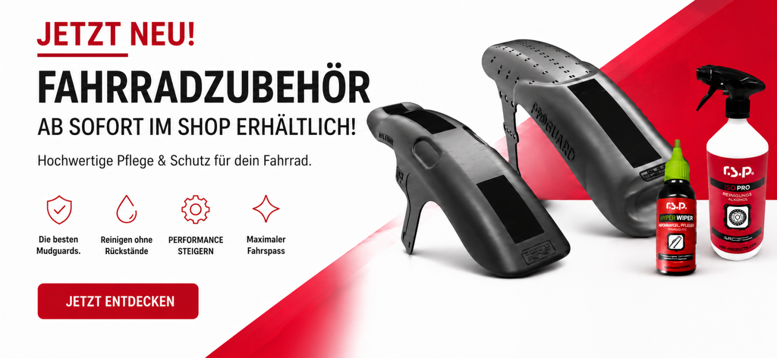 Jetzt neu – Fahrradzubehör